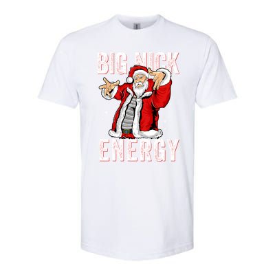 Big Nick Energy Santa Naughty Adult Humor Funny Christmas Gift Softstyle CVC T-Shirt