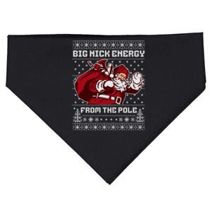 Big Nick Energy Funny Father Christmas USA-Made Doggie Bandana