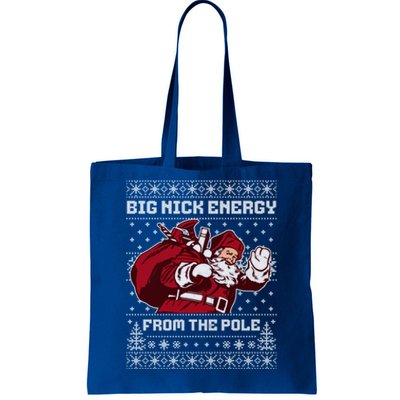 Big Nick Energy Funny Father Christmas Tote Bag