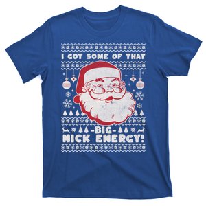 Big Nick Energy Funny Father Christmas T-Shirt