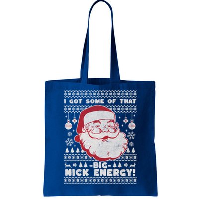 Big Nick Energy Funny Father Christmas Tote Bag