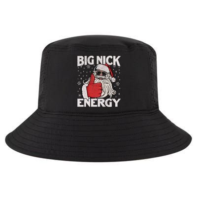 Big Nick Energy Funny Santa Christmas Xmas Gift Cool Comfort Performance Bucket Hat