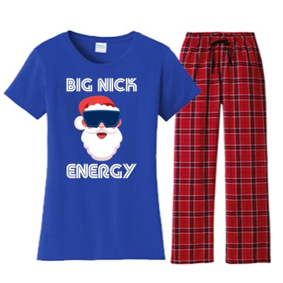 Big Nick Energy Santa Gift Women's Flannel Pajama Set