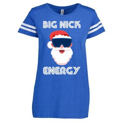 Big Nick Energy Santa Gift Enza Ladies Jersey Football T-Shirt