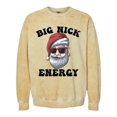 Big Nick Energy Gift Colorblast Crewneck Sweatshirt