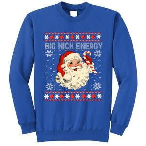 Big Nick Energy Santa Ugly Christmas Sweater Gift Sweatshirt