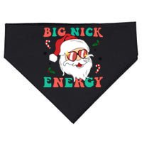 Big Nick Energy Santa Claus Funny Christmas USA-Made Doggie Bandana