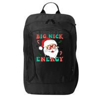 Big Nick Energy Santa Claus Funny Christmas City Backpack