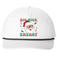 Big Nick Energy Santa Claus Funny Christmas Snapback Five-Panel Rope Hat