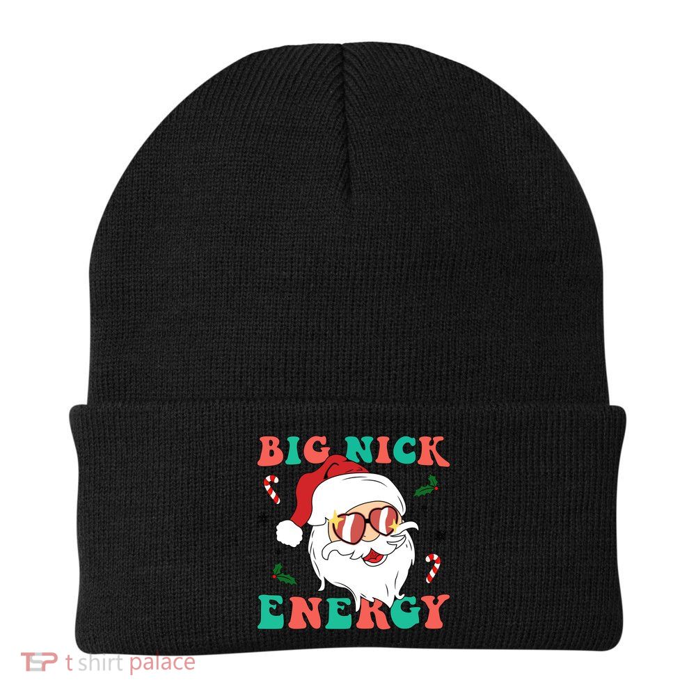 Big Nick Energy Santa Claus Funny Christmas Beanie