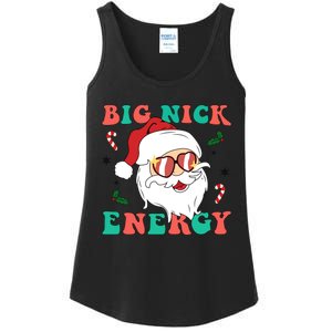 Big Nick Energy Santa Claus Funny Christmas Ladies Essential Tank