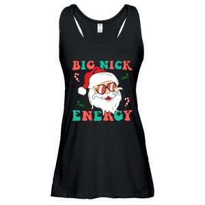 Big Nick Energy Santa Claus Funny Christmas Ladies Essential Flowy Tank