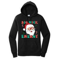 Big Nick Energy Santa Claus Funny Christmas Women's Pullover Hoodie