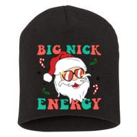 Big Nick Energy Santa Claus Funny Christmas Short Acrylic Beanie