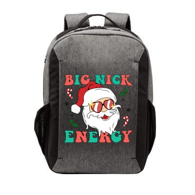 Big Nick Energy Santa Claus Funny Christmas Vector Backpack