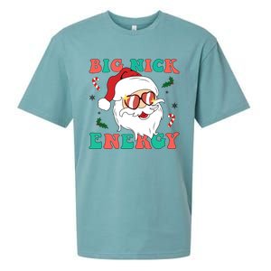 Big Nick Energy Santa Claus Funny Christmas Sueded Cloud Jersey T-Shirt