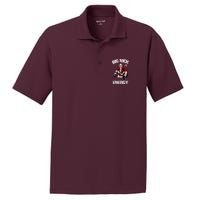 Big Nick Energy Funny Santa Christmas PosiCharge RacerMesh Polo