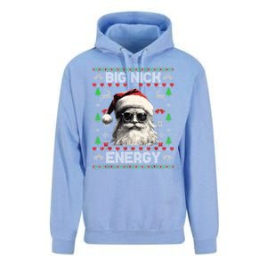 Big Nick Energy Santa Ugly Christmas Sweater Matching Family Gift Unisex Surf Hoodie