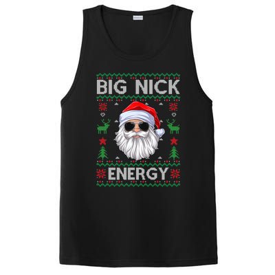 Big Nick Energy Santa Claus Ugly Christmas Sweater PosiCharge Competitor Tank