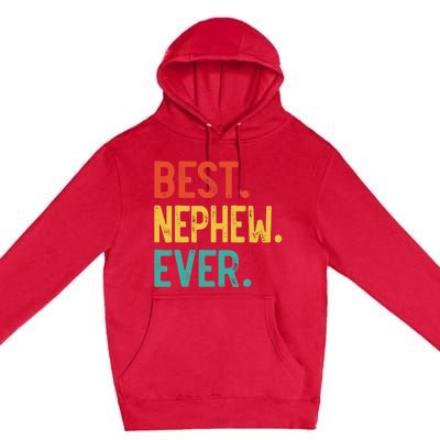 Best Nephew Ever Father's Day Nephew Premium Pullover Hoodie