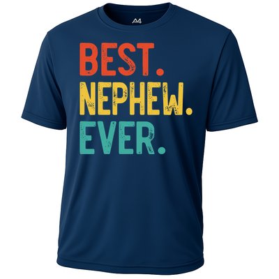 Best Nephew Ever Father's Day Nephew Cooling Performance Crew T-Shirt