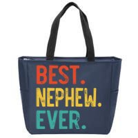 Best Nephew Ever Father's Day Nephew Zip Tote Bag