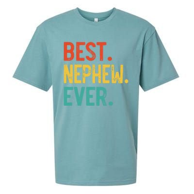 Best Nephew Ever Father's Day Nephew Sueded Cloud Jersey T-Shirt