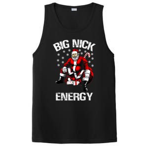 Big Nick Energy Funny Santa Christmas PosiCharge Competitor Tank