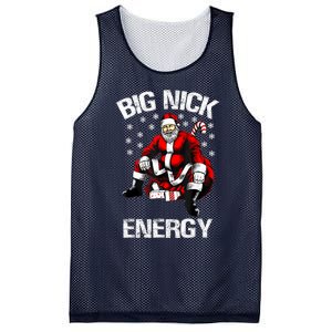 Big Nick Energy Funny Santa Christmas Mesh Reversible Basketball Jersey Tank