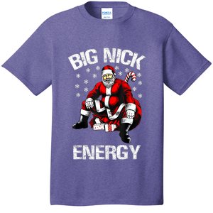 Big Nick Energy Funny Santa Christmas T-Shirt