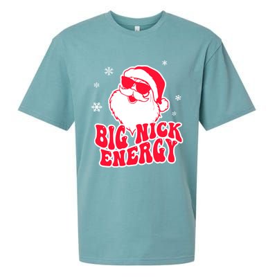 Big Nick Energy Gift Christmas Reindeer Gift Cute Xmas Cute Gift Sueded Cloud Jersey T-Shirt