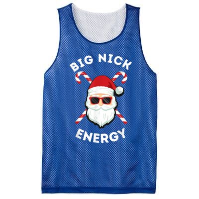 Big Nick Energy Cute Gift Santa Funny Xmas Christmas Gift Mesh Reversible Basketball Jersey Tank