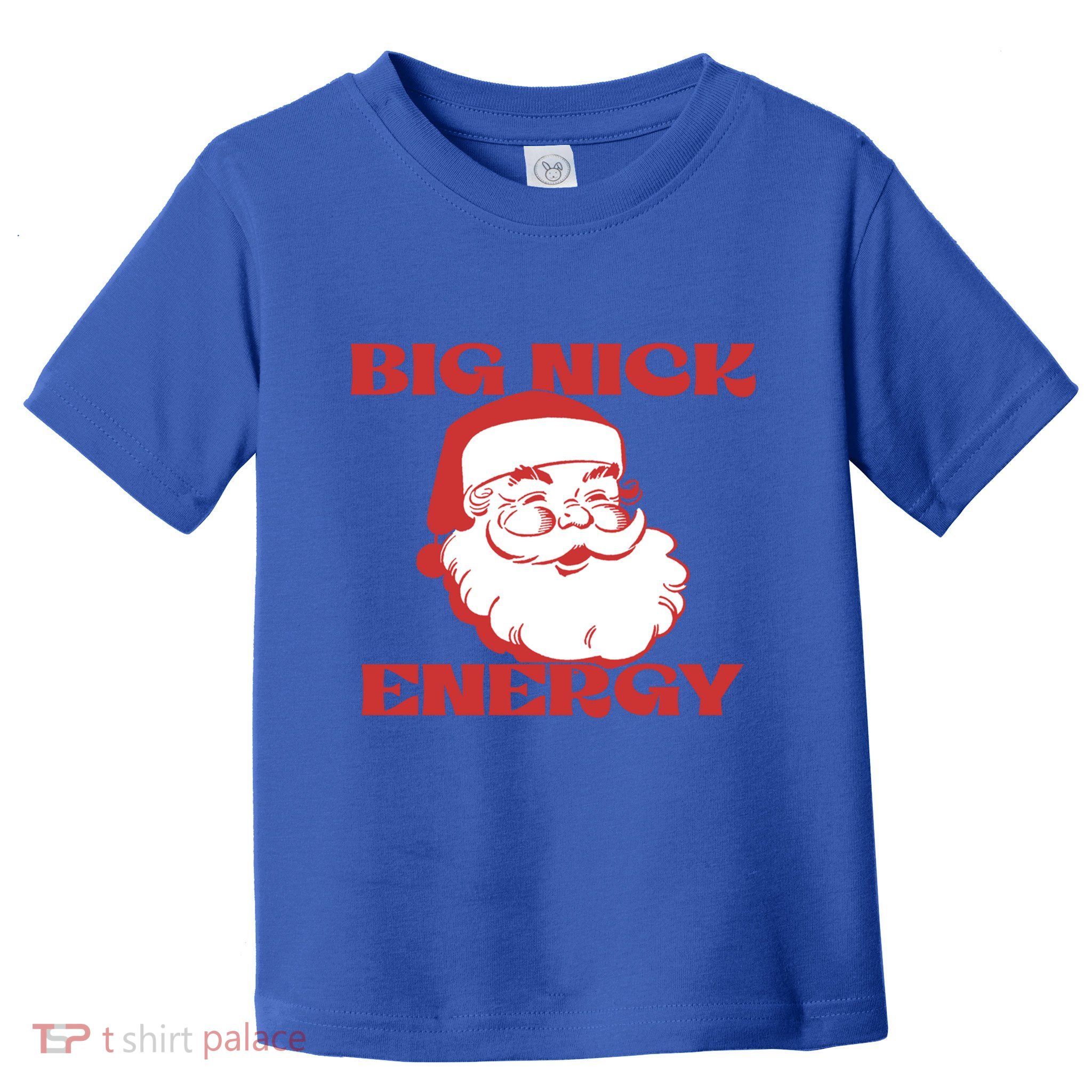 Big Nick Energy Vintage Santa Claus Christmas Meme Gift Toddler T-Shirt