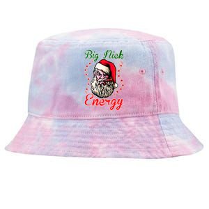 Big Nick Energy Santa Claus Smokin St. Nick Christmas Tie-Dyed Bucket Hat