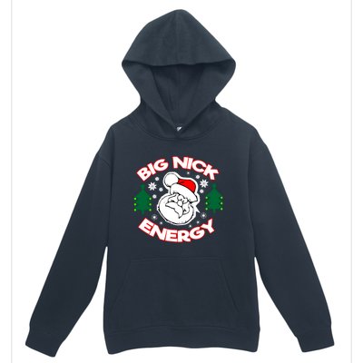 Big Nick Energy Santa Claus Snowflake Christmas Urban Pullover Hoodie