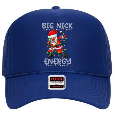 Big Nick Energy Holiday Xmas High Crown Mesh Back Trucker Hat