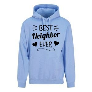 Best Neighbor Ever Neighbourhood Best Neighbor Cute Gift Unisex Surf Hoodie