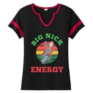 Big Nick Energy Cute Gift Ladies Halftime Notch Neck Tee