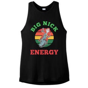 Big Nick Energy Cute Gift Ladies PosiCharge Tri-Blend Wicking Tank