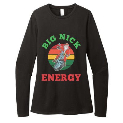 Big Nick Energy Cute Gift Womens CVC Long Sleeve Shirt