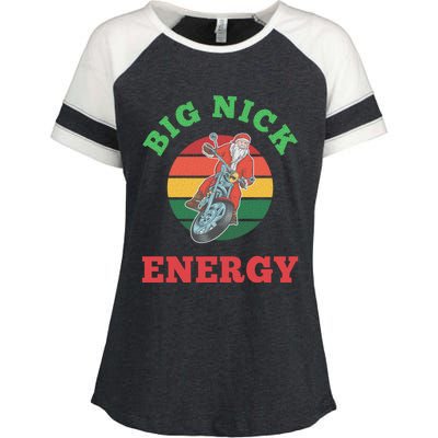 Big Nick Energy Cute Gift Enza Ladies Jersey Colorblock Tee