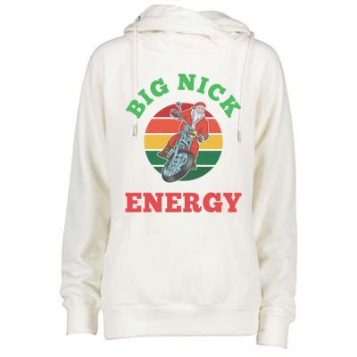 Big Nick Energy Cute Gift Womens Funnel Neck Pullover Hood