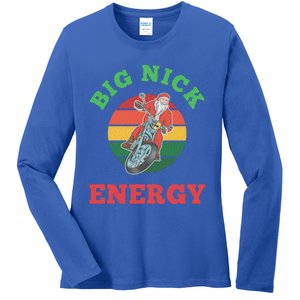 Big Nick Energy Cute Gift Ladies Long Sleeve Shirt