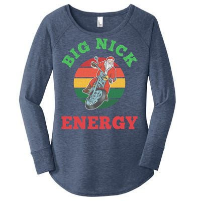 Big Nick Energy Cute Gift Women's Perfect Tri Tunic Long Sleeve Shirt