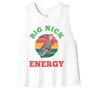 Big Nick Energy Cute Gift Women's Racerback Cropped Tank