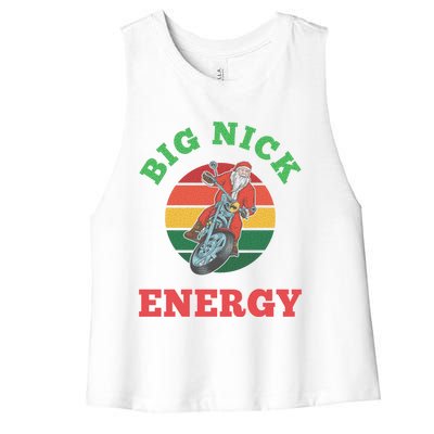 Big Nick Energy Cute Gift Women's Racerback Cropped Tank