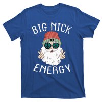 Big Nick Energy Funny Xmas Santa Claus Saint Nicholas Funny Gift T-Shirt