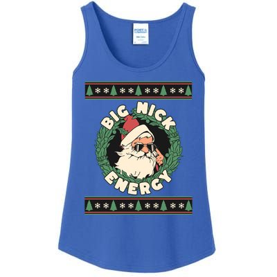 Big Nick Energy Christmas Santa Inappropriate Christmas Gift Ladies Essential Tank