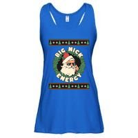 Big Nick Energy Christmas Santa Inappropriate Christmas Gift Ladies Essential Flowy Tank