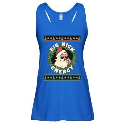 Big Nick Energy Christmas Santa Inappropriate Christmas Gift Ladies Essential Flowy Tank